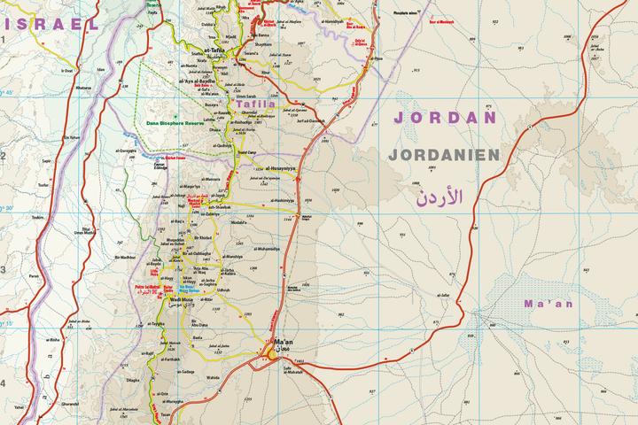 Produktbild World Mapping Project. Jordanien