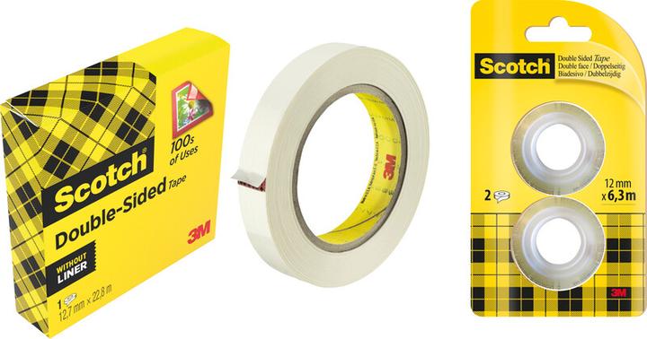 Produktbild Scotch Doppelseitiges Klebeband (12 mm)