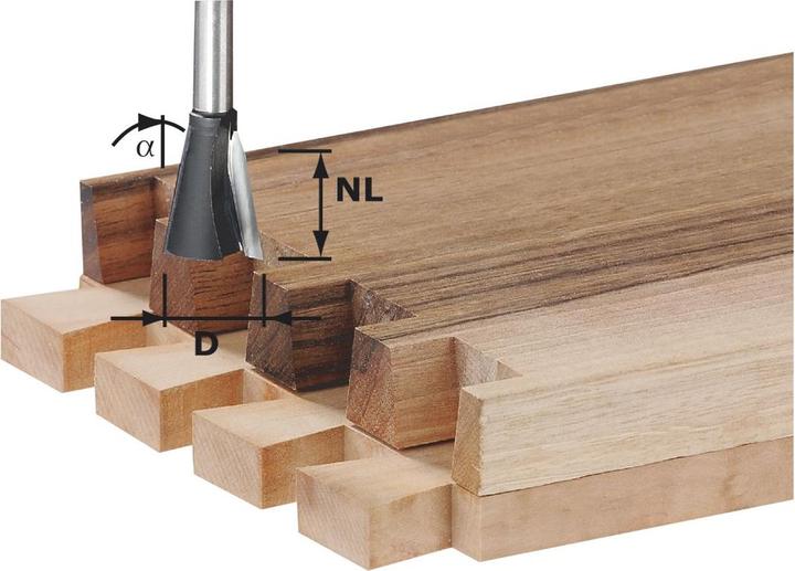 Actual product image Festool Burr milling cutter