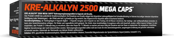 Produktbild Olimp Sport Nutrition Kre-Alkalyn Mega Caps (120 Stück, Kapseln, 150 g)