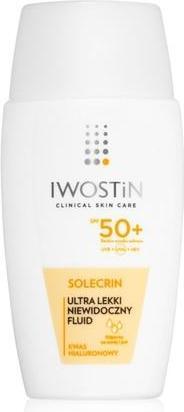 Actual product image Iwostin Folecrin, Ultra -light invisible liquid SPF 50+, 40 ml (Suntan cream, SPF 50, 40 ml)