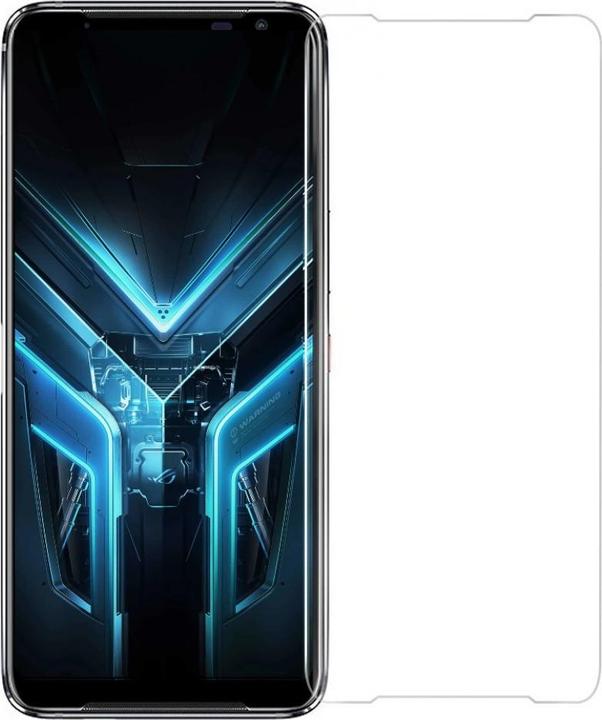 Produktbild Screenguard Asus ROG Phone 3 Panzerglas Schutzfolie Case Friendly Design (1 Stück, Asus ROG Phone)