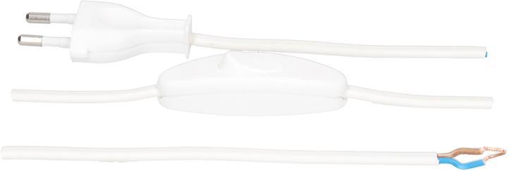 Produktbild Max Hauri TDLF-Netzkabel H03VVH2-F2X0.75 Typ 26 mit Schalter (2 m)