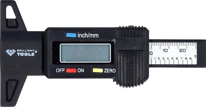Actual product image Brilliant Tools Digital-depth gauge, 0 – 25 mm (2.50 cm)