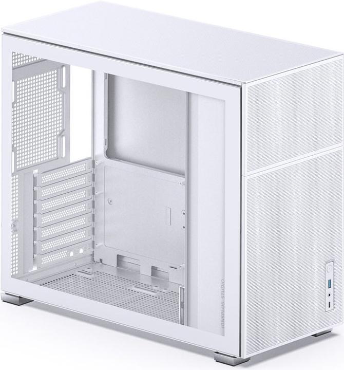 Actual product image Jonsbo D41 MESH White (mATX, DTX, Mini-ITX, ATX)