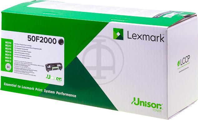 Productafbeelding Lexmark 50f2000 (BK)