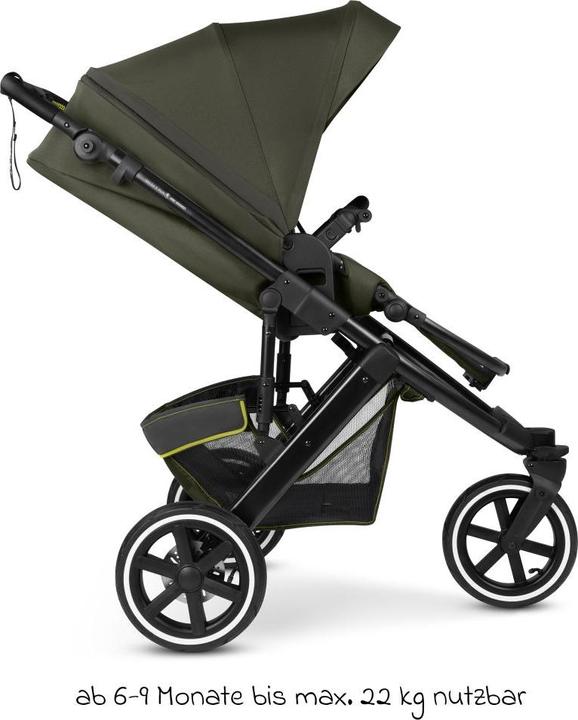 Produktbild ABC Design Kombi-Kinderwagen Salsa 5 Run - inkl. Babywanne