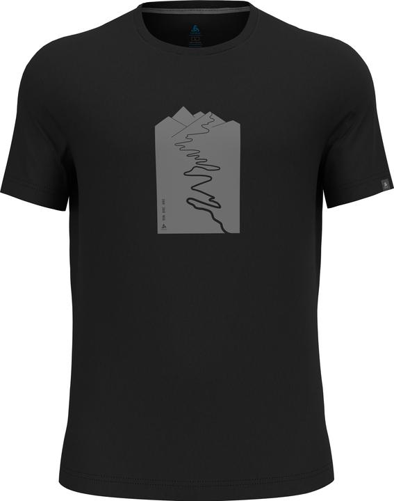 Actual product image Odlo Nikko T-Shirt with Trail Print (M)