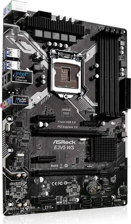 Produktbild AsRock E3V5 WS (LGA 1151, Intel C232, ATX)