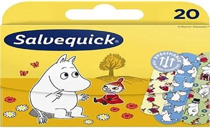 Salvequick Moomin Slices For Children 20Pcs. (200 ml)