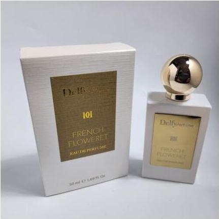 Actual product image Delfy Cosmetics French Floweret Eau de Parfum 50ml Women's Spray (Eau de parfum, 50 ml)