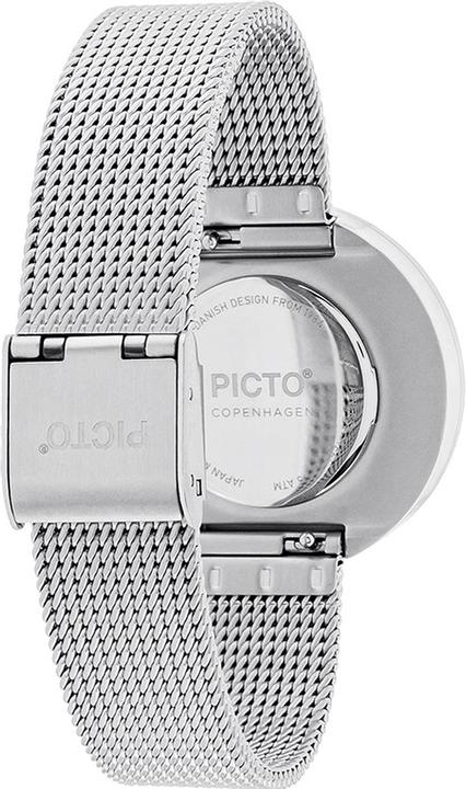 Immagine prodotto Picto 34064-0814 Orologio da donna bianco 34mm 5ATM (Orologio da polso analogico, 34 mm)