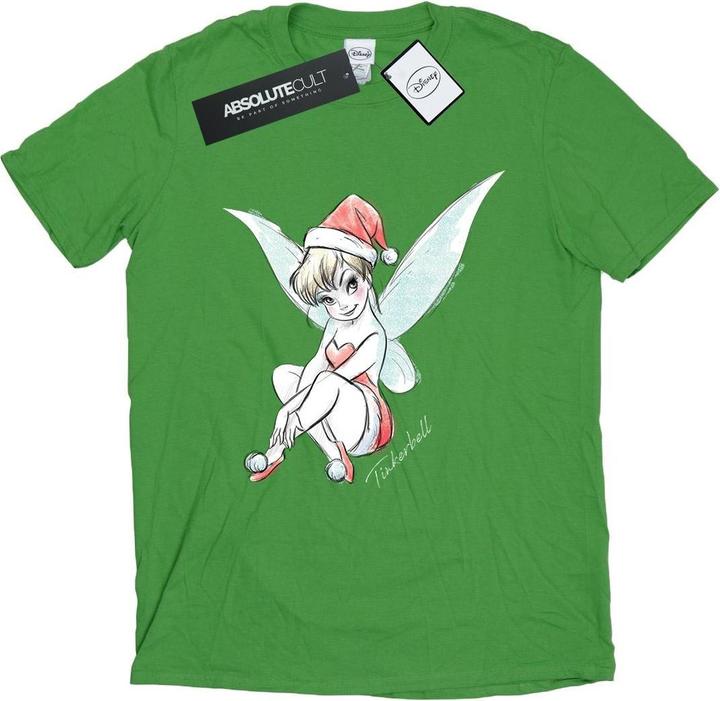 Disney Tinkerbell Christmas Fairy TShirt (L)