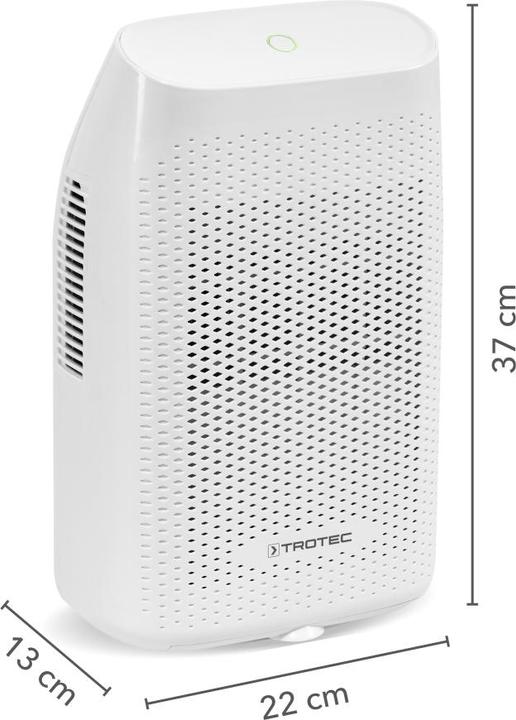 Image du produit Trotec Déshumidificateur à effet Peltier TTP 10 E (10 m², 0.75 l/24h)