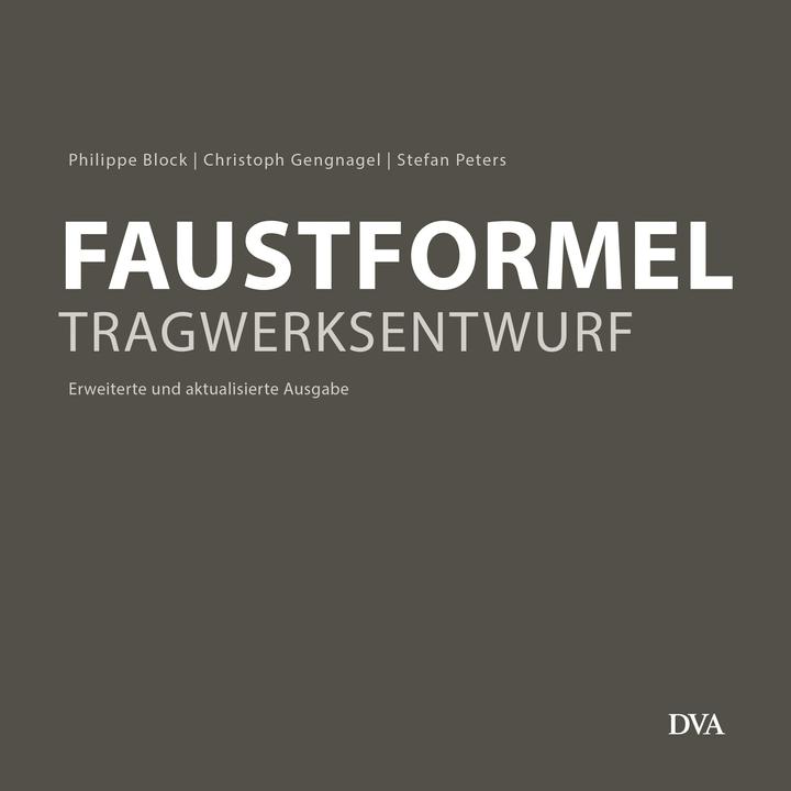 Produktbild Faustformel Tragwerksentwurf (Deutsch, Christoph Gengnagel, 2015)