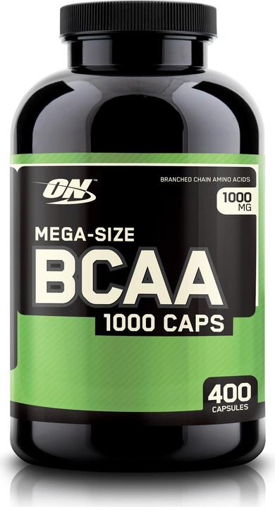 Produktbild Optimum Nutrition Mega-Size BCAA (400 Stück, Kapseln, 255 g)