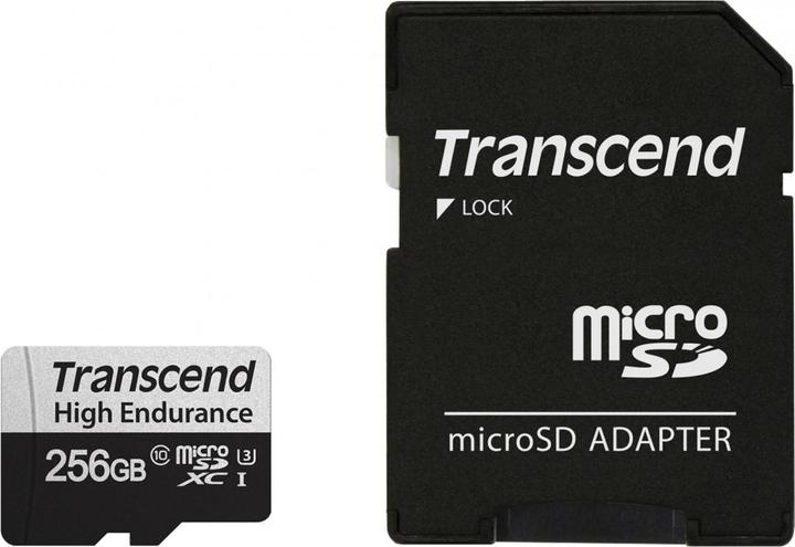 Image du produit Transcend Haute endurance (256 Go, microSDXC, U3, UHS-I)