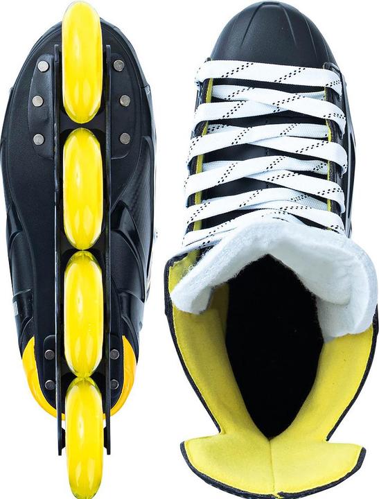 Actual product image Story Compact Mission roller hockey skates yellow 40 (1101005065144) (40)