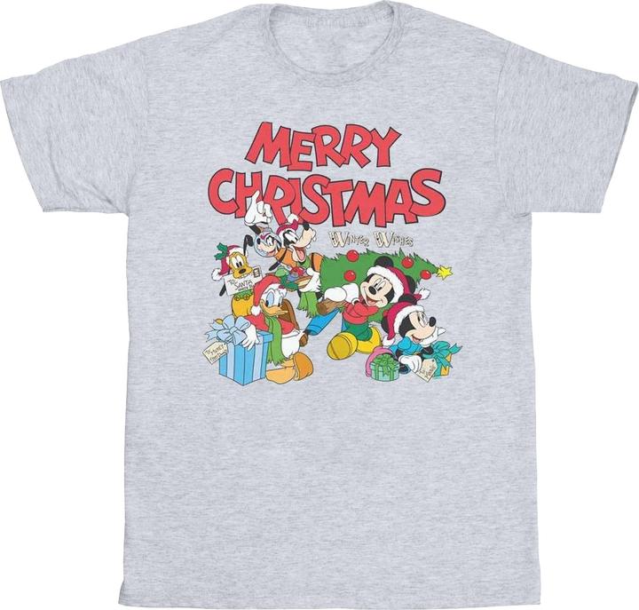 Disney Mickey And Friends Winter Wishes TShirt (M)