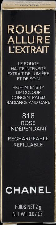 Image du produit Chanel Rouge Allure L'Extrait No 818 (818 Rose Indépendant)