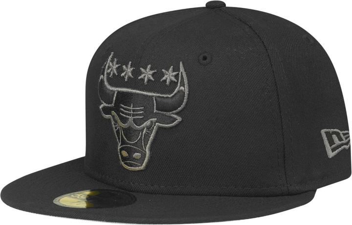 New Era 59Fifty Cap - STARS Chicago Bulls schwarz - 7 1/8 (7 1/8)