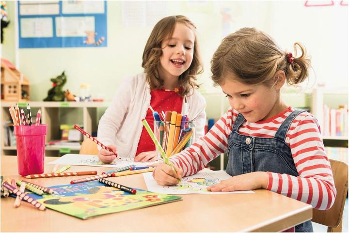 Produktbild STABILO EASYcolors ergonomischer Buntstift für Linkshänder (Mehrfarbig, 12 x)