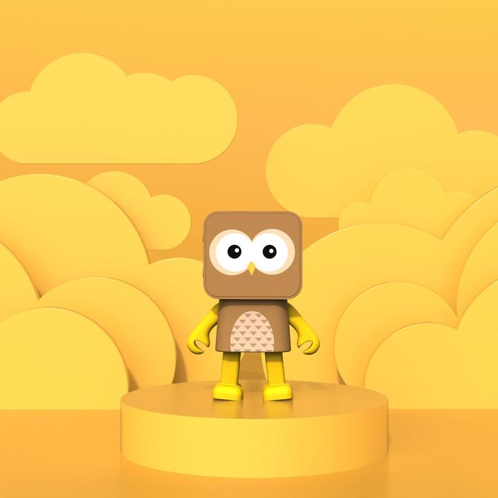 Image du produit Mobility on Board Dancing Animals speaker Chouette (4 h, Fonctionnement sur batterie)