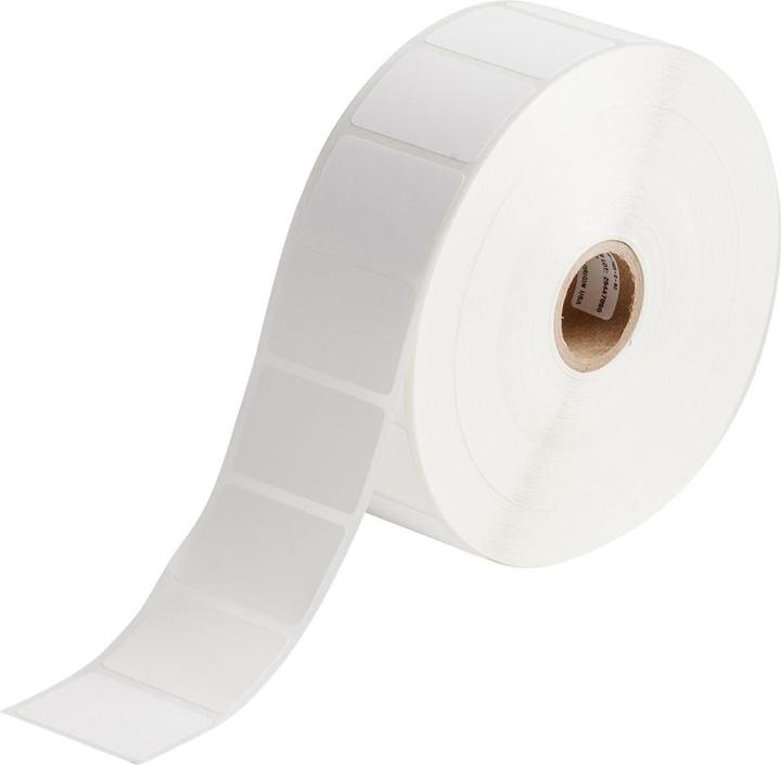 Productafbeelding Brady BPT-222-205, B-7606, papier, wit, 57,15 x 50,80 mm, permanent (1 PU = 12 rollen á 735 E.)