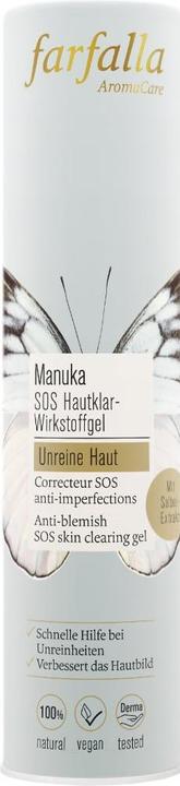 Produktbild Farfalla MANUKA SOS Hautklar-Wirkstoffgel für unreine Haut (Reinigungsgel, 15 ml)