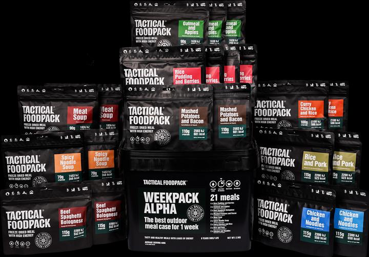 Immagine prodotto Tactical Foodpack Weekpack Alpha (2100 g)