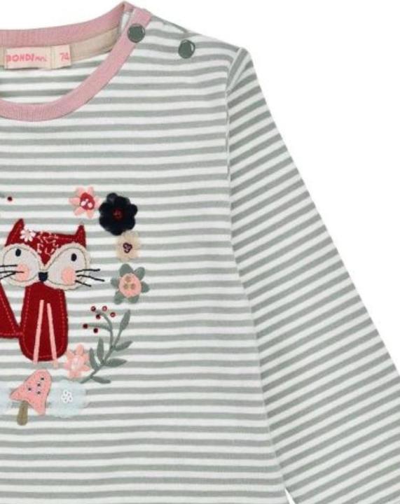 Produktbild Bondi T-Shirt gestreift langarm Fuchs (62)