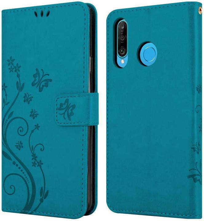 Immagine prodotto Cadorabo Copertina del libro di fiori (Huawei P30 Lite)