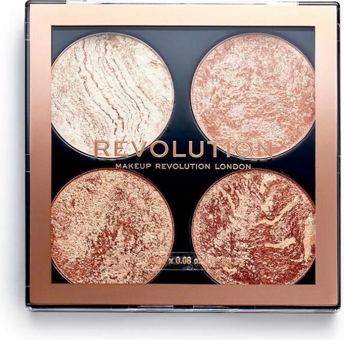 Actual product image Makeup Revolution Cheek Kit (Don't Hold Back, Highlighter, 8.80 g)