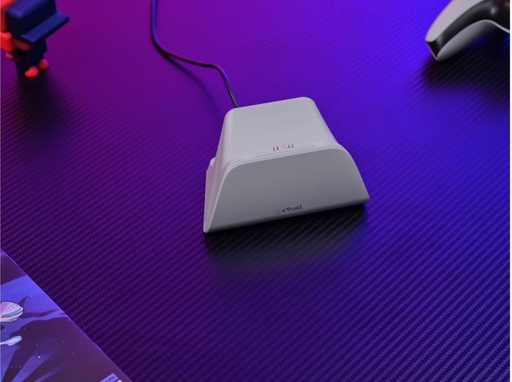 Actual product image Trust GXT255W CHARGE STAND PS5 WHITE (PS5)