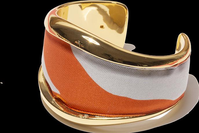 MM33 Bangle fancy animalier (950 Platin)