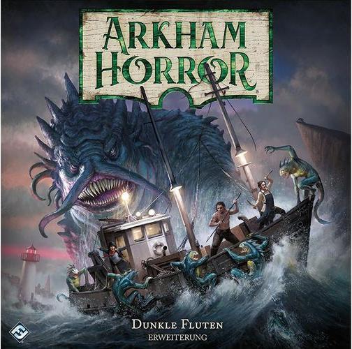 Actual product image FFG Kennerspiel Arkham Horror: 3rd Edition Dark Tides (German)