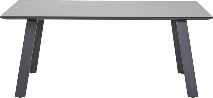 Actual product image LC Garden Sunrest dining table aluminium/glass ceramic concrete look 180x90 cm (90 cm)