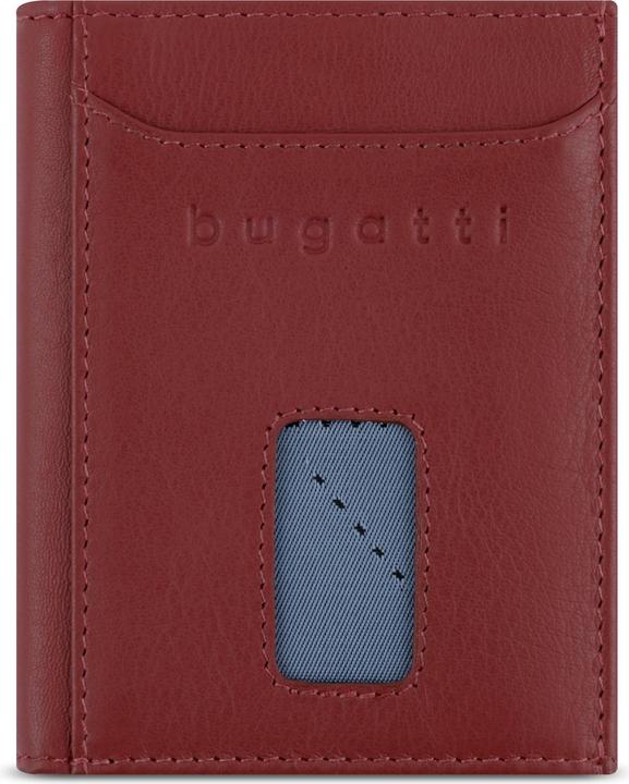 Bugatti Secure Slim - RFID Kreditkartenhalter mit Wiener Münzfach