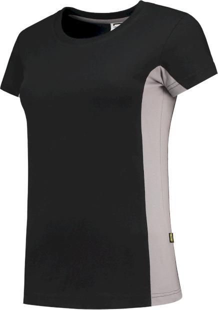 Tricorp 102003BlackLime3XL T-Shirt Bicolor Dames (3XL)