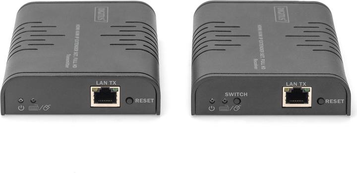 Produktbild Digitus IP KVM Extender Set, 120 m Punkt-zu-Multipunk, 1080p/60Hz