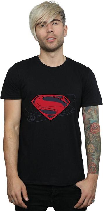 Image du produit - T-shirt JUSTICE LEAGUE MOVIE SUPERMAN LOGO - Homme (M)