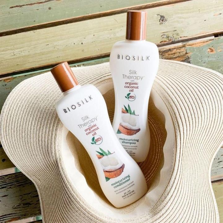 Image du produit Farouk Systems Huile de noix de coco Biosilk Silk Therapy (355 ml)