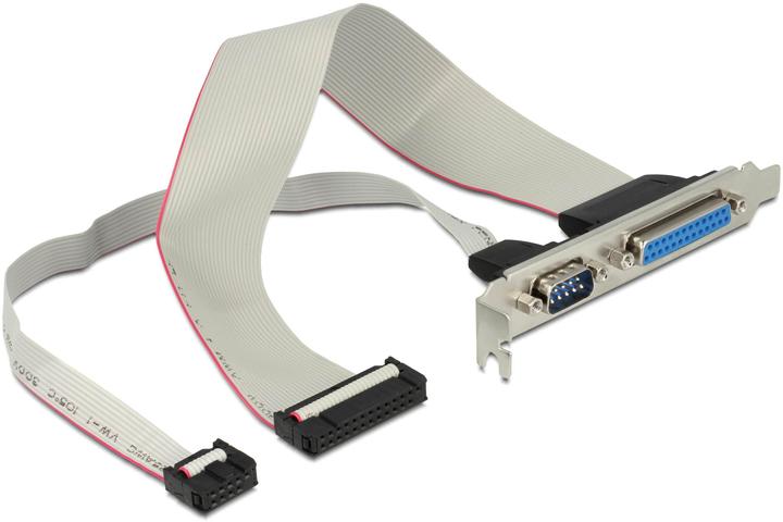 Actual product image Delock Seriel 1 Ports Serial+Parallel Bracket (0.30 m, Parallel (printer))