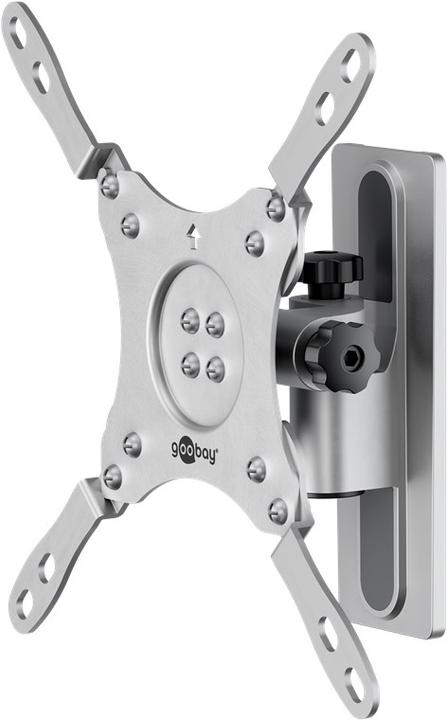 Produktbild Goobay TV-Wandhalterung Caravan TILT M, Silber (Wand, 43", 15 kg)