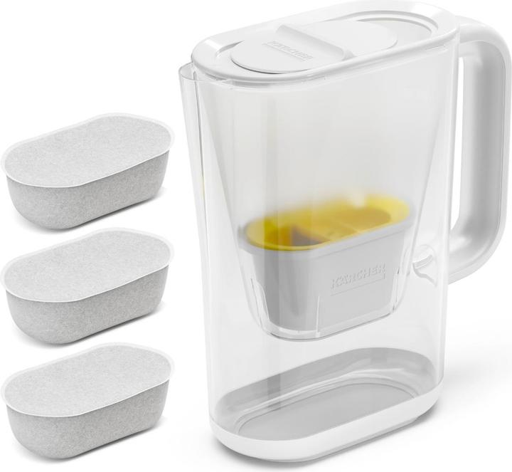 Actual product image Kärcher Wasserfilter WFP 12 + 3 Weiss, Kapazität gefiltert (2.40 l)