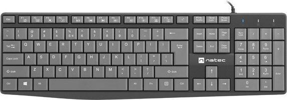 Produktbild Genesis Natec Tastatur Nautilus Us Slim (Eng. Int., Kabelgebunden)