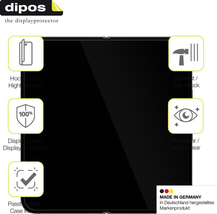 Image du produit Dipos Film de Protection d’écran Full-Cover 3D (1 pièce(s), Google Pixel 9 Pro Fold)