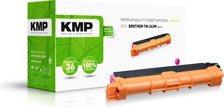 Produktbild KMP Toner ersetzt Brother TN243M Kompatibel Magenta B-T111 (M)