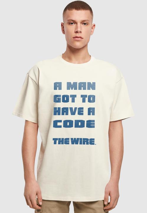 Actual product image Merchcode The Wire A Man Heavy Oversize Tee - 182579 (XL)