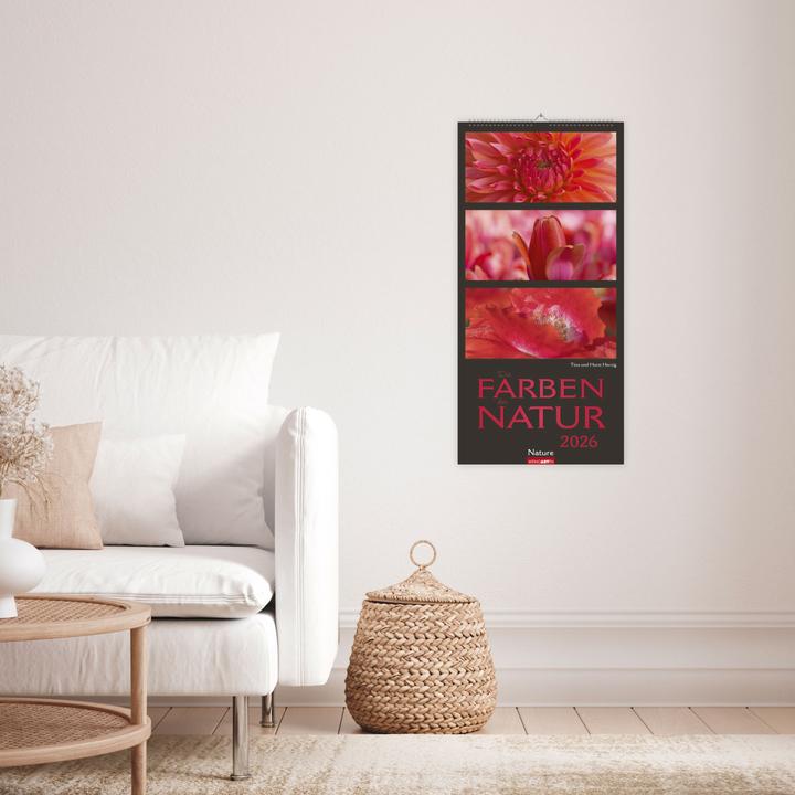 Produktbild Die Farben der Natur Kalender 2026 (33 x 68 cm, Deutsch)